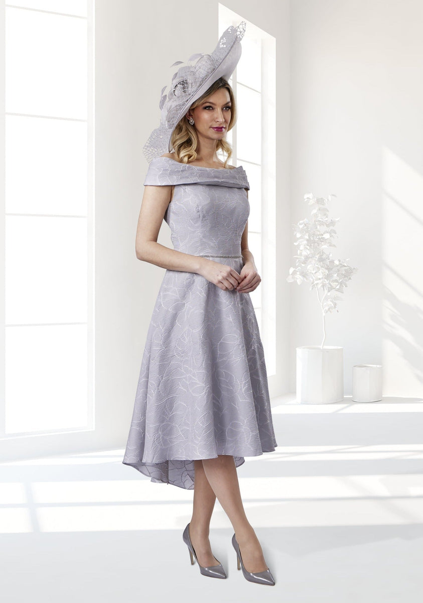 Silver grey mother on sale of the bride dresses